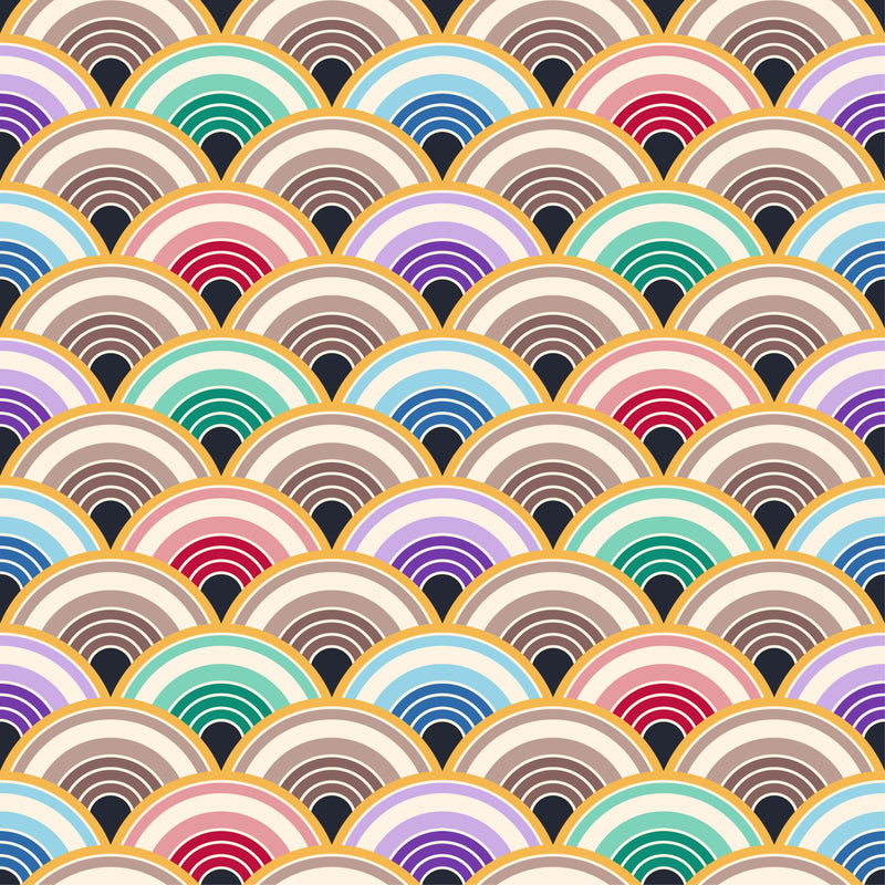 Ocean Wave Pattern Wallpaper