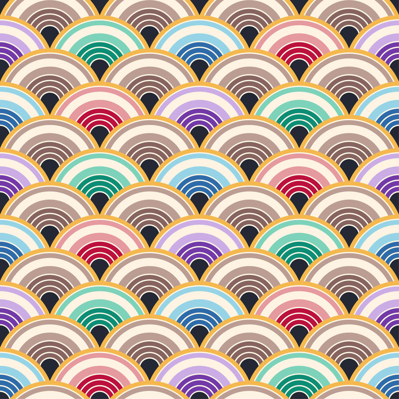 Ocean Wave Pattern Wallpaper