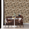 Brown Indian Style Wallpaper