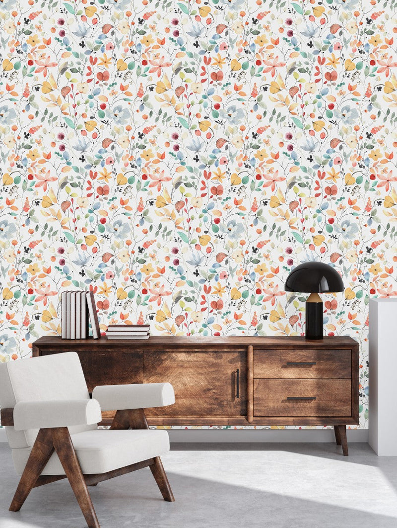 Elegant Autumn Leaves Wallpaper Vogue