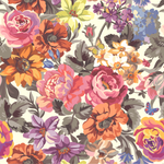 Modish Modern Floral Wallpaper