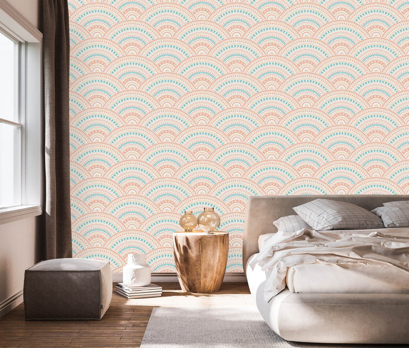 Pastel Color Pattern Wallpaper