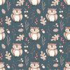 Modish Owls Wallpaper