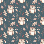 Modish Owls Wallpaper