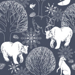 Bears in Forest Wallpaper
