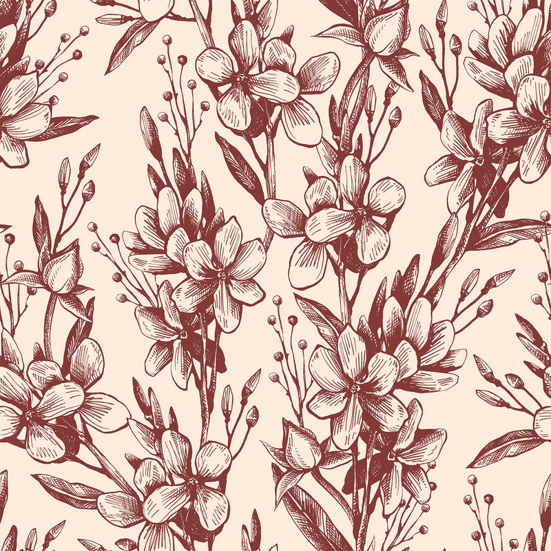 Vintage Floral Wallpaper