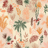 Palms and Leaves Wallpaper
