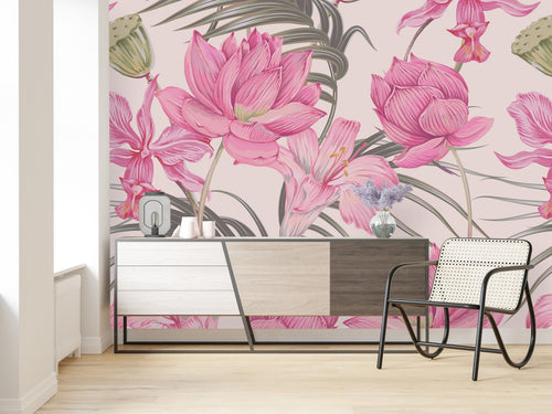 Pink Flowers Wallpaper