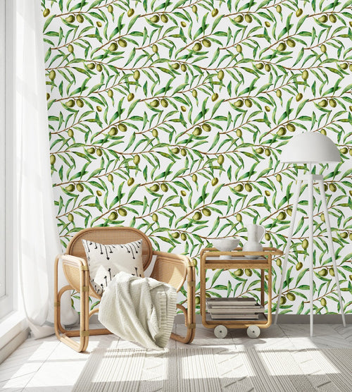 Fashionable Olive Tree Wallpaper Vogue