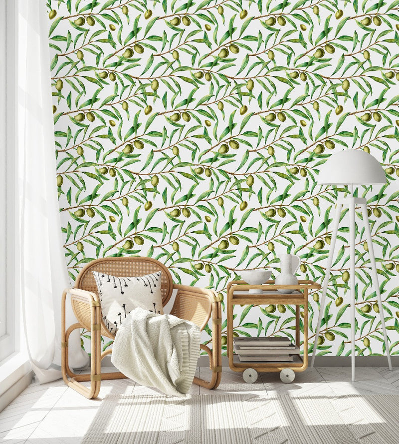 Fashionable Olive Tree Wallpaper Vogue