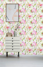 Pastel Lovely Flowers Wallpaper