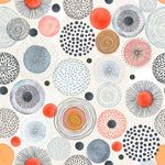 Pattern with Doodle Circle Wallpaper