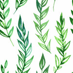 Pattern with Fern Leaves Wallpaper