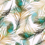 Peacock Pattern Wallpaper