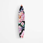 Pink Peony Flowers and Berries Acrylic Surfboard Wall Art