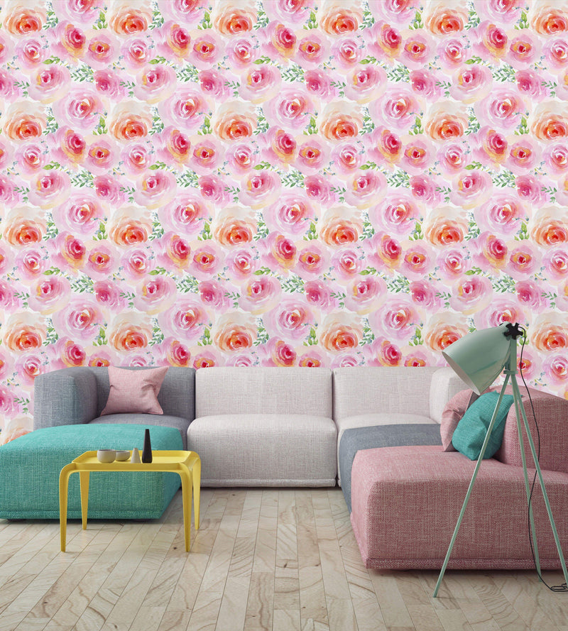 Pink Roses Wallpaper