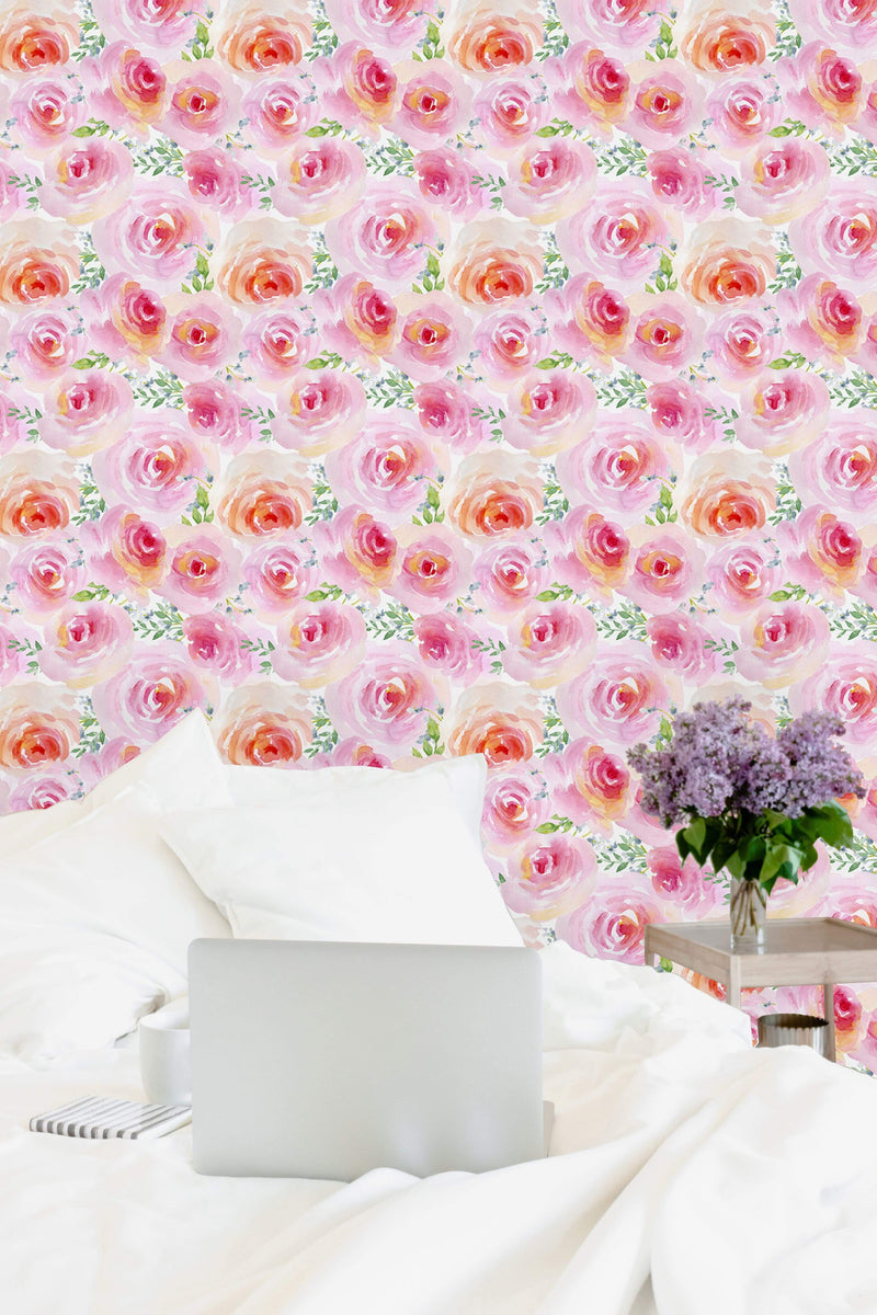 Pink Roses Wallpaper