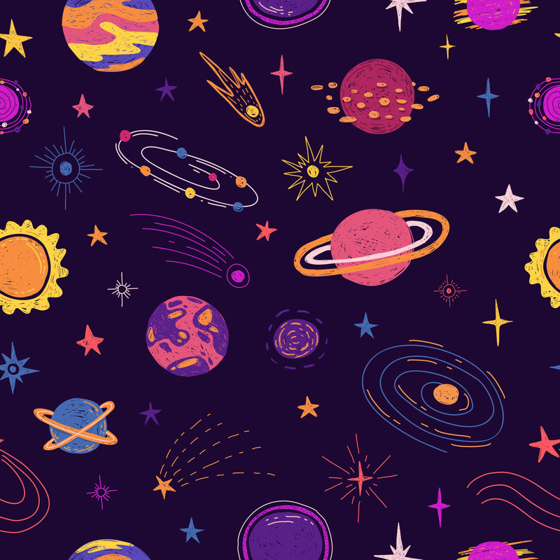 Planets Universe and Cosmic Star Wallpaper
