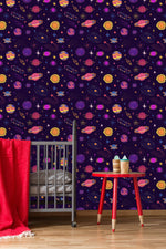 Planets Universe and Cosmic Star Wallpaper