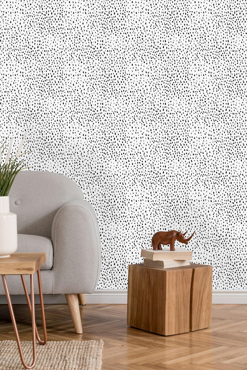Polka Dots Pattern Wallpaper