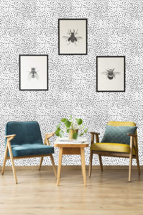 Polka Dots Pattern Wallpaper