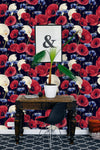 Poppy and Calla Lily Flowers Wallpaper