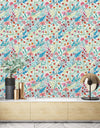 Poppy and Wild Flowers Wallpaper
