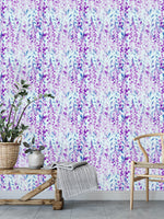 Purple Herbs and Flowers Wallpaper