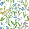 Contemporary Meadow Flowers Wallpaper