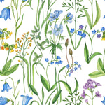 Contemporary Meadow Flowers Wallpaper