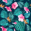 Pink Exotic Flowers Wallpaper