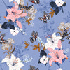 Lilies and Butterflies Wallpaper