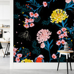 Birds and Flowers Wallpaper