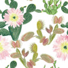 Venus Flytrap and Cactus Wallpaper