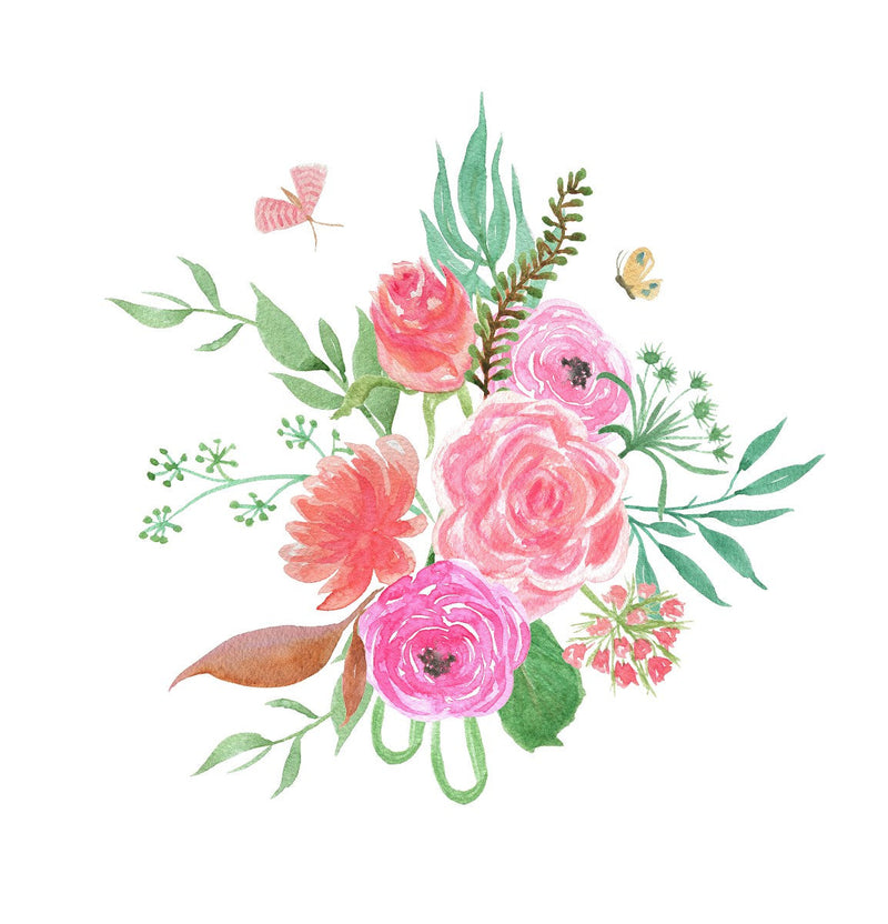 Spring Floral Bouquet Wallpaper