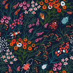 Contemporary Flowers and Bugs Wallpaper Vogue