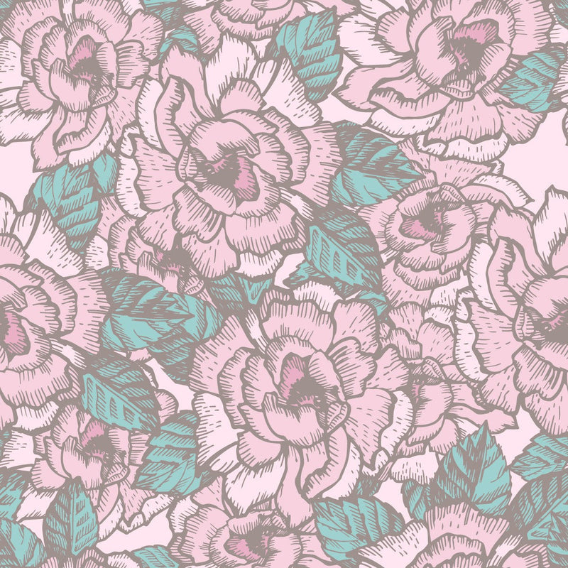 Pink Flowers Wallpaper