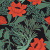 Modish Red Poppies Wallpaper Vogue