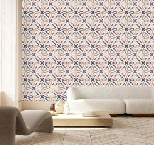 Pastel Colors of Pattern Wallpaper