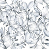 Modish Light Leaves Wallpaper Fashionable