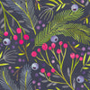 Dark Wallpaper with Berries