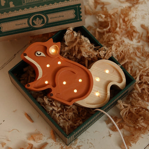 Little Lights Mini Squirrel Lamp
