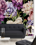 Peonies and Roses Wallpaper