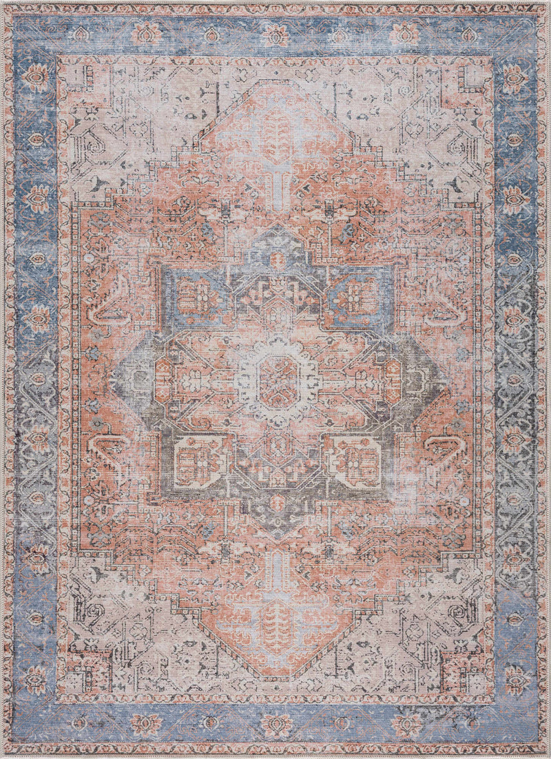 Rosman Distressed Washable Rug