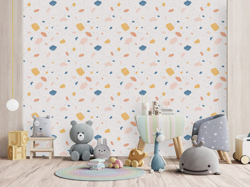 Fashionable Multicolored Dots Wallpaper