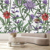 Attractive Purple Flowers Wallpaper Fashionable