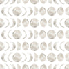 White Wallpaper with Moon