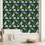 Stylish Water Lily Wallpaper Chic
