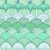 Scallops Pattern Wallpaper