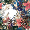 Plants with Butterflies Wallpaper